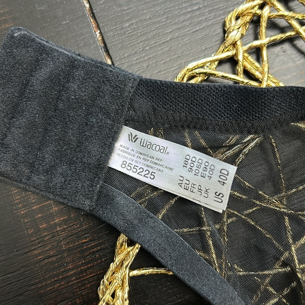 Wacoal Women's Stark Beauty Underwire Bra 40D 855225 - Picture 7 of 8